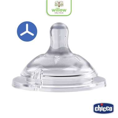 Dot Susu Bayi - Chicco Teat Natural Feeling 6M+ Food