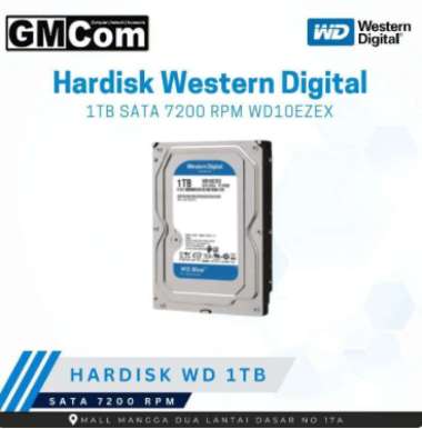 Harddisk WD BLUE PC 1TB SATA - HDD Internal Original 100%