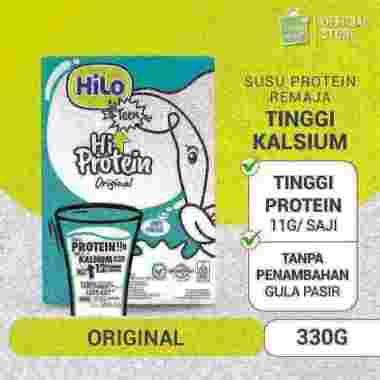 HiLo Teen HiProtein Original 10 Sachet - Susu Remaja Tinggi Kalsium dan Protein