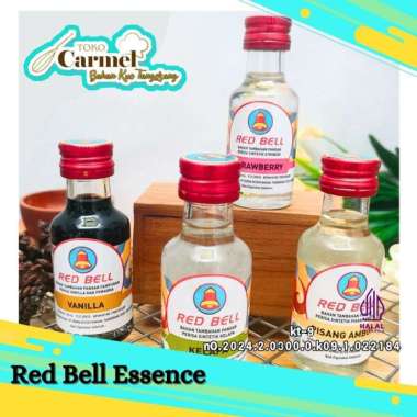 Perisa Red Bell 30ml - Perisa Essence Makanan Vanila Pisang Ambon Vanila