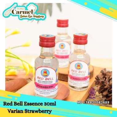 Perisa Red Bell 30ml - Perisa Essence Makanan Vanila Pisang Ambon Strawberi