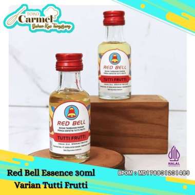 Perisa Red Bell 30ml - Perisa Essence Makanan Vanila Pisang Ambon Tutti Fruity