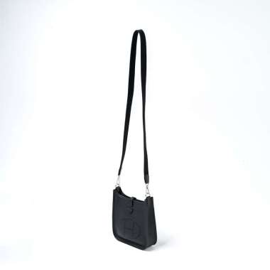 Tas HERMES EVELYN 16 BLACK W STAMP SHOULDER BAG MINI 100% ORIGINAL 17X5X18CM
