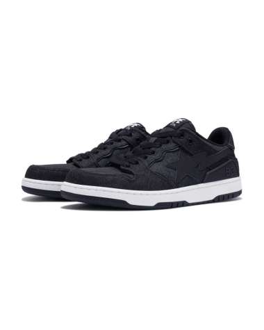 BAPE SK8 STA DENIM L 6 Black