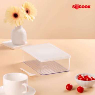 Silicook Food Container Deep 1200ml Transparant