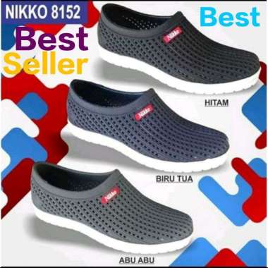 NK 152 - SEPATU KARET Paling murah cek nikko 8155 terbaru Sepatu 8152 UNISEX / Sepatu Slip / Sandal