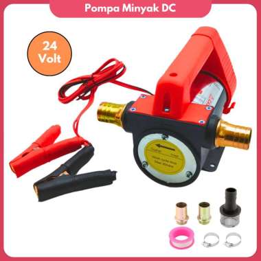 Pompa Minyak DC 12 Volt Pompa Sedot Solar Oli Transfer Pump DC 24V DC 24 Volt