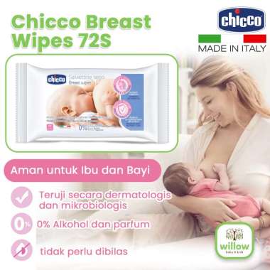 Tissue Basah - Chicco Breast Wipes 72S