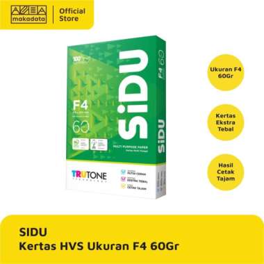 KERTAS HVS SIDU F4-60 GR (5)