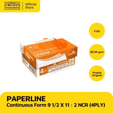 PAPERLINE CONTINUOUS FORM 9 1/2 X 11 : 2 NCR (4PLY)