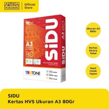 KERTAS HVS SIDU A3-80 GR (5)