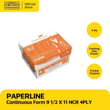 PAPERLINE CONTINUOUS FORM 9 1/2 X 11 NCR 4PLY