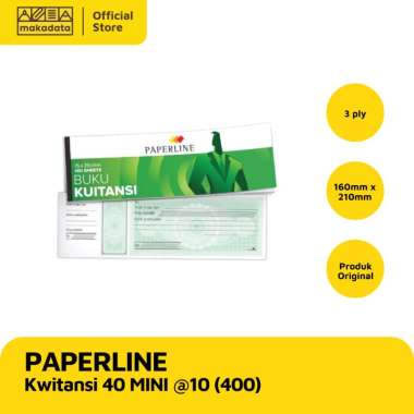 PAPERLINE KWITANSI 40 MINI @10 (400)