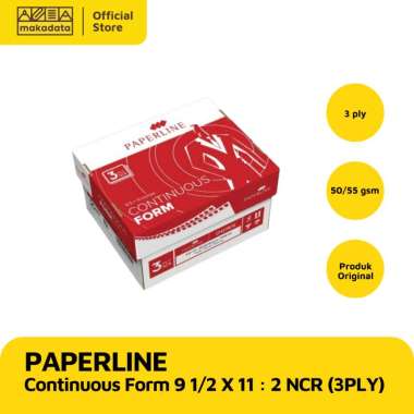 PAPERLINE CONTINUOUS FORM 9 1/2 X 11 : 2 NCR (3PLY)
