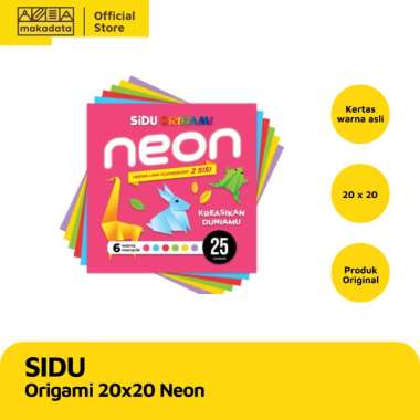 ORIGAMI 20X20 NEON SIDU (200)