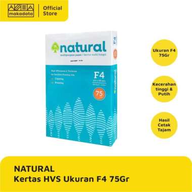 KERTAS HVS NATURAL F4-75 GR (5)