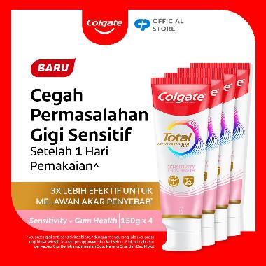 Colgate Total Sensitivity & Gum Pasta Gigi [110 g] x 4 Pcs