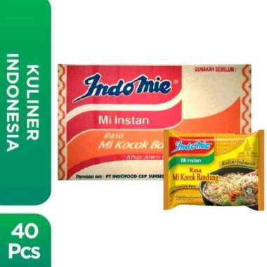 Indomie Kocok Bandung Mie Instant 75 g [ 40 pcs/ 1 Dus ]