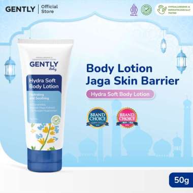 Hydra Soft Body Lotion 50gr | Body Lotion Moisturizer Bayi dan Anak | 5x Essential Ceramide + 13x Ko