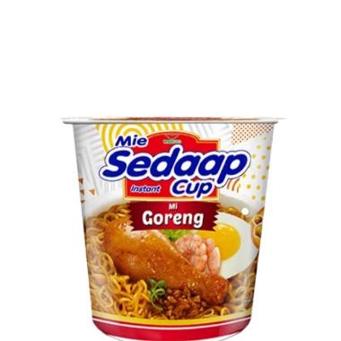 Sedaap Goreng Mie Instant Cup [1 pcs] Mi Sedap Gelas Popmie