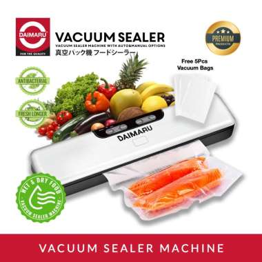 Daimaru Vacuum Sealer Mesin Vakum Makanan Premium Manual Automatic