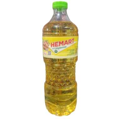 Minyak Goreng Hemart Kemasan Botol 1 liter Hemart 900 ML