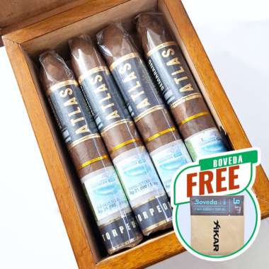 Cerutu Atlas Torpedo Box Varian 1 BOX ISI 8