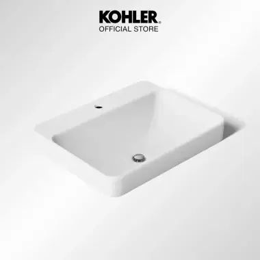 Promo Kohler Forefront Wastafel Gantung Lavatory Wall-hung Putih White ...