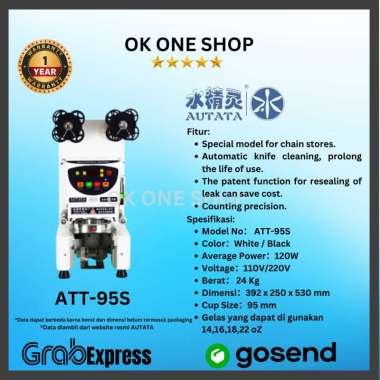 AUTATA Cup Sealer ATT-95S (AUTOMATIC)