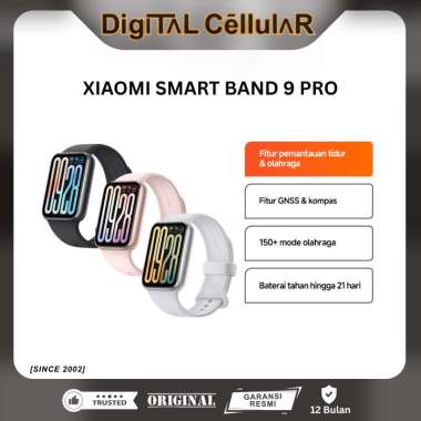 ( DCG ) XIAOMI MI SMART BAND 9 PRO GARANSI RESMI Band 9 Pro Silver