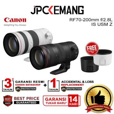 JPC KEMANG Canon RF 70-200mm f2.8 L IS USM Z Lens Canon RF 70-200 mm f2.8L f/2.8L RF70-200 GARANSI R