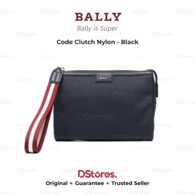 Bally Code Clutch Nylon - Black