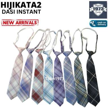 HIJIKATA2 TIE DASI INSTANT DASI SEIFUKU JK uniform school dasi cosplay Japanese Korean Chinese BREWY