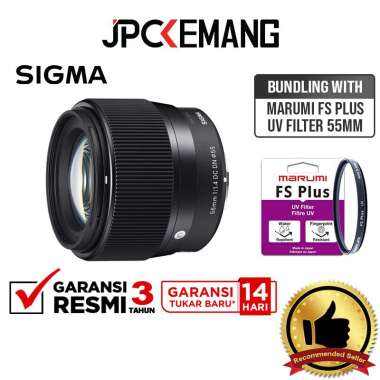 JPC KEMANG Sigma 56mm f1.4 for Canon RF APSC DC DN Contemporary Lens Sigma 56 mm f/1.4 GARANSI RESMI