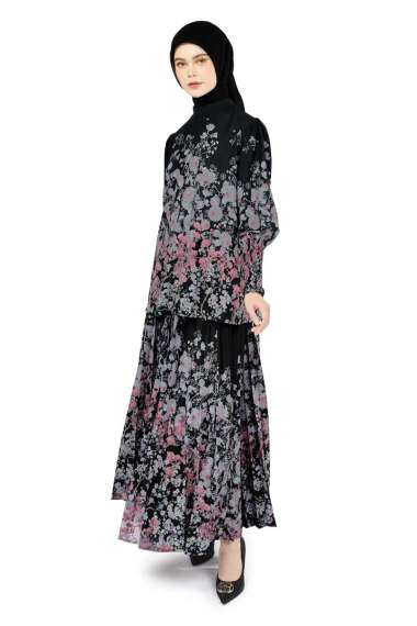 Nada Puspita Bonjour Smock Blouse - Black XL