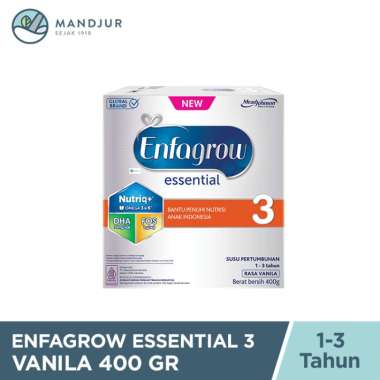 Enfagrow Essential 3 Vanila - Susu Pertumbuhan Anak Usia 1-3 Tahun 400 Gram