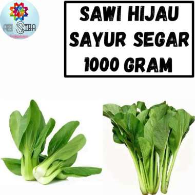 Sawi Hijau Sayur Segar 250, 500, 1 Kg PakCoy1Kg