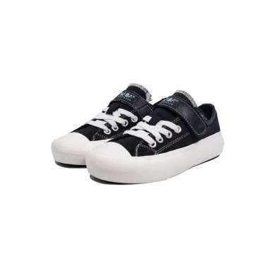 SABA KIDS Jason Black White - Sepatu Sneakers Sekolah Anak 30