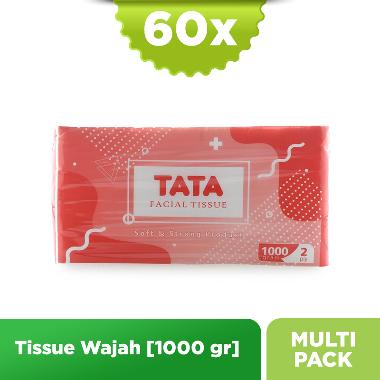 Tata Facial Tissue Wajah [1000 gr] isi 60 Pcs