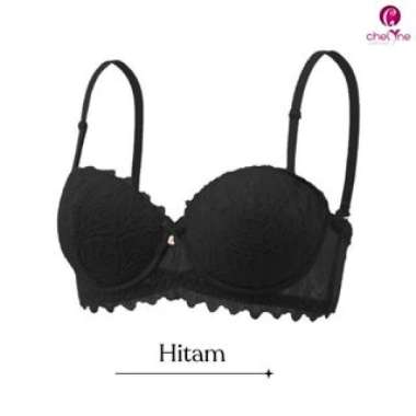 Chelyne BH Brukat Lace B813 Half Cup Bra 34/38 - Comfortable Bra Dengan Kawat Penyangga. Size 34/75 