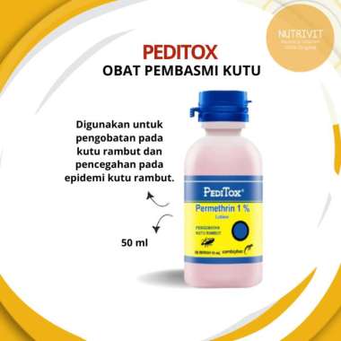 PEDITOX 50ML / PENGHILANG KUTU RAMBUT / PEMBASMI KUTU RAMBUT / KUTU / PERAWATAN RAMBUT