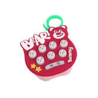 Gantungan Kunci Pop It Mini / Mainan Elektrik Gantungan Kunci / Mainan Pop It Mini Anak / Game Pop I