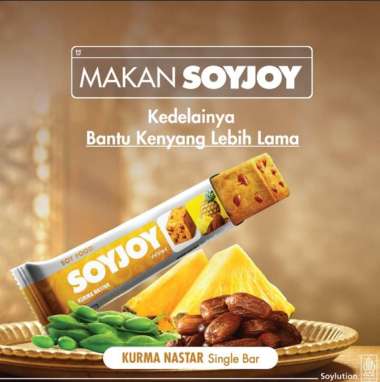 SOYJOY Snack Bar Kedelai Kurma Nastar 30 gr