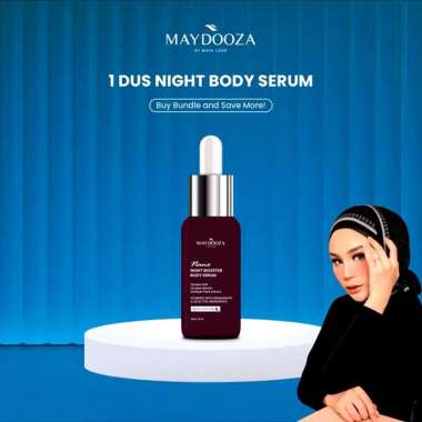 MAYDOOZA AMPOULE SERUM PEELING TUBUH BODY WHITENING Night Body Serum