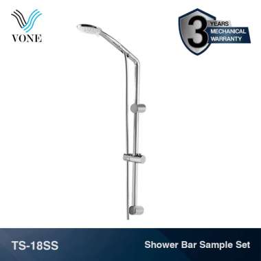 VONE Hand Shower Mandi Tiang Genggam Kepala Shower Full Set TS-18SS