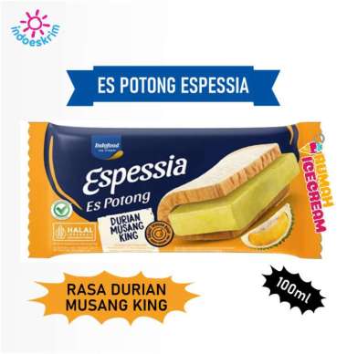 Ice Cream / Es Krim Potong Espessia Indofood Durian MusangKing