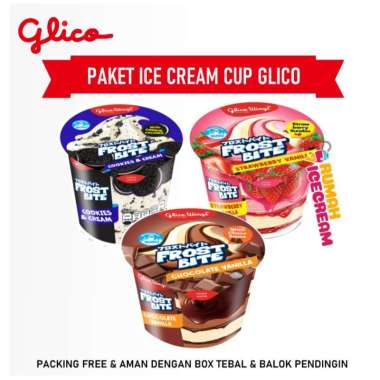 Ice Cream Cup Glico Chocolate