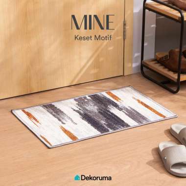 Dekoruma MINE Keset Kaki Dekoratif Ukuran 40x60 cm