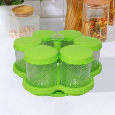 SK-C1246 Toples Kue Kering Lebaran Set Nampan Wadah Snack Tray Food Container/ Tempat Kue Set Nampan