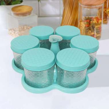 SK-C1246 Toples Kue Kering Lebaran Set Nampan Wadah Snack Tray Food Container/ Tempat Kue Set Nampan